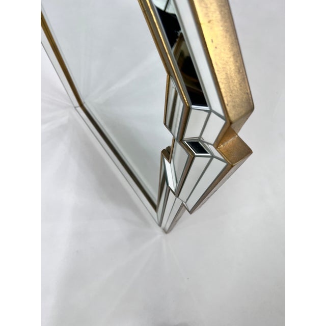 Art Deco Bevelled Mirror from Deknudt For Sale - Image 10 of 11