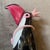 1990s Modern Pink Black and White Murano Glass Tucano by Dior Home For Sale - Image 9 of 13