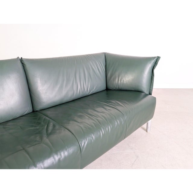 Vintage Sofa in Leather from Rolf Benz For Sale - Image 9 of 12
