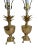 Pair of Late 20th Century Golden Brass Pineapple Lamps For Sale - Image 12 of 12