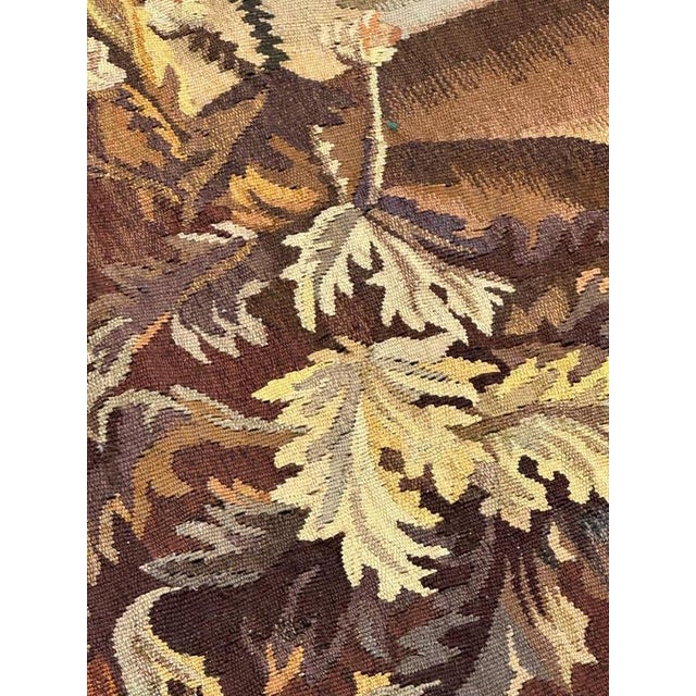 Antique French Aubusson Tapestry, 1890s For Sale - Image 10 of 18