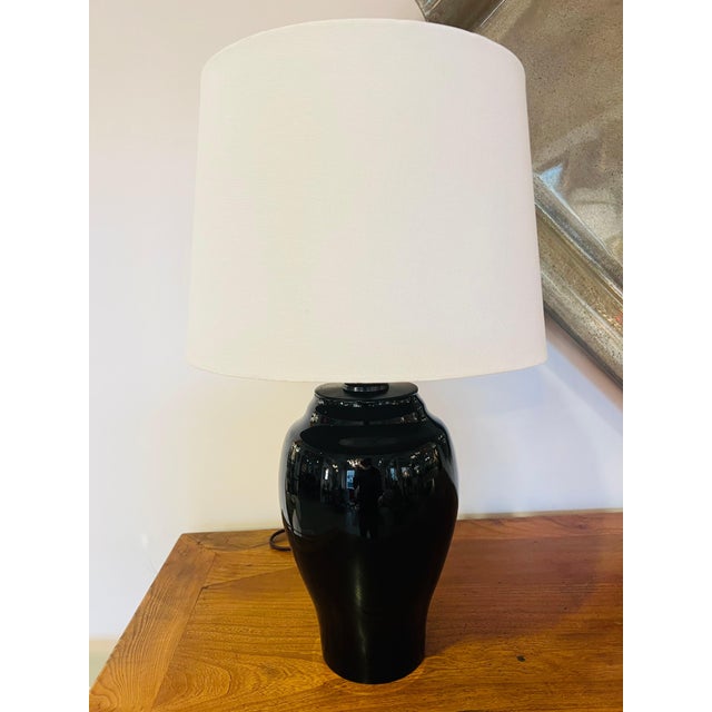 Metal Pair of Austrian Moser Crystal 1970 Table Lamps For Sale - Image 7 of 9