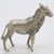 Italian Vintage Italian Handmade Genuine Silver 1950s Goat Figurine Miniature, Made in Florence (Firenze, Italy) For Sale - Image 3 of 8