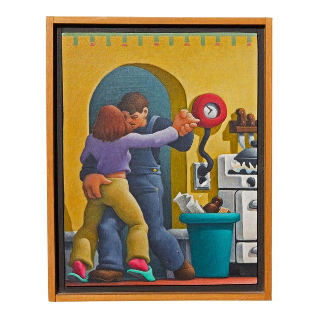 Eve and Adam Painting by Leonard Dufresne Chairish