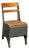 Vintage Cooper Center Child's School Chair With Cubby For Sale