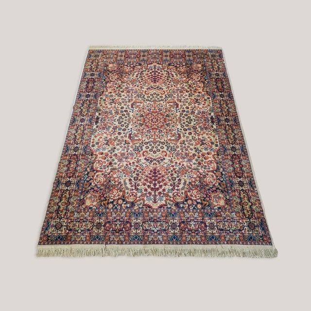 Vintage Rug in Wool, 1950s, in Good conditions. Designed 1950 to 1959