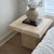 1980s 1980s Stone International Italy Travertine Pedestal Side Tables Set of 2 For Sale - Image 5 of 12