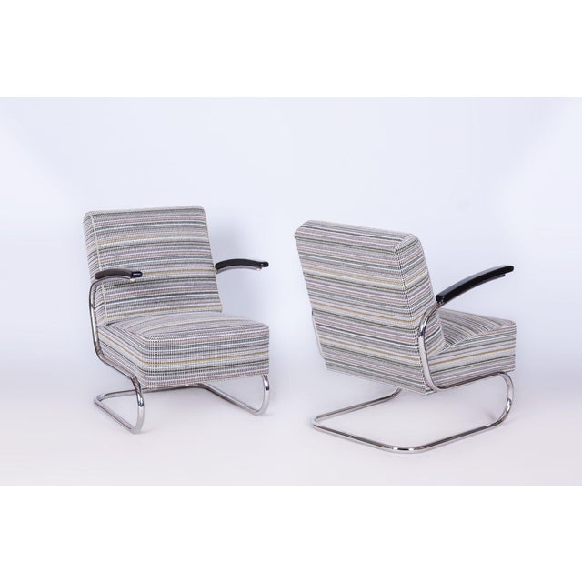 Architect: Willem Hendrik Gispen Chair model Fn24 Armchair dimensions: Height: 83 cm (32.7 in) Width: 58 cm (22.8 in)...