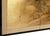 1960s Shōwa Era Japanese Byobu Screen "Landscape With Bridge" on Gold Background For Sale - Image 15 of 18