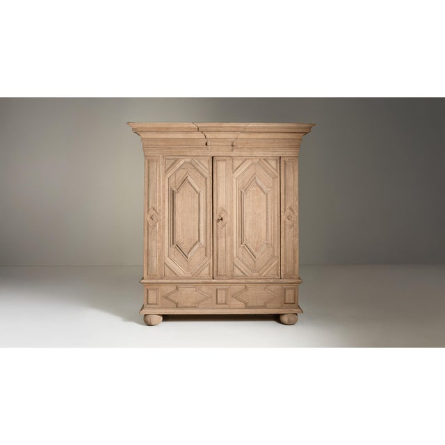 19th Century Oak Baroque Cabinet For Sale - Image 14 of 18