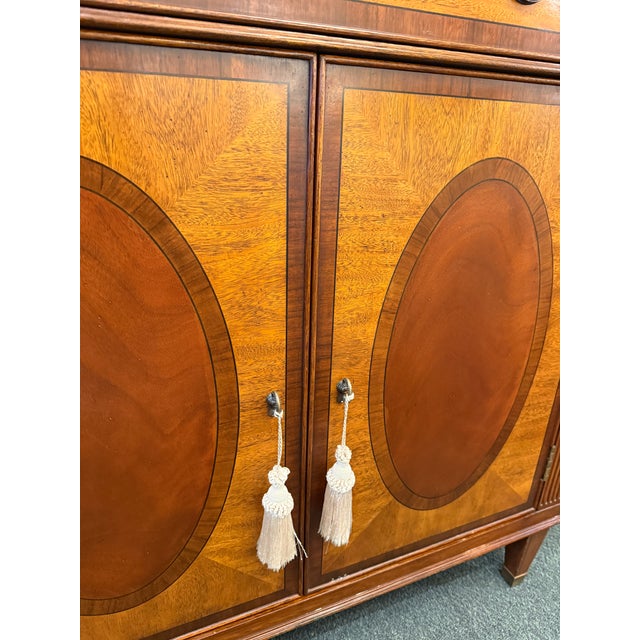 Wood Ethan Allen Newport Collection Easton Sideboard For Sale - Image 7 of 12