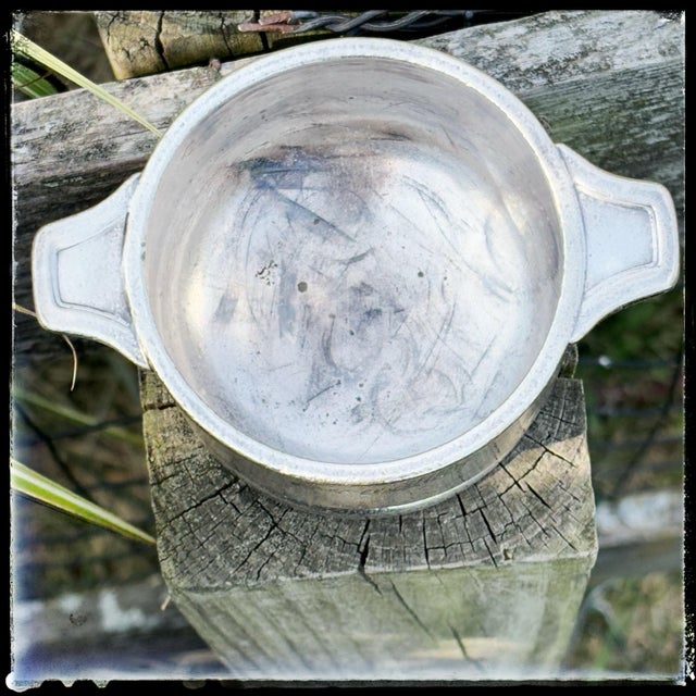 International Silver Vintage Silver Sugar Bowl “Hotel Seville” For Sale - Image 4 of 6