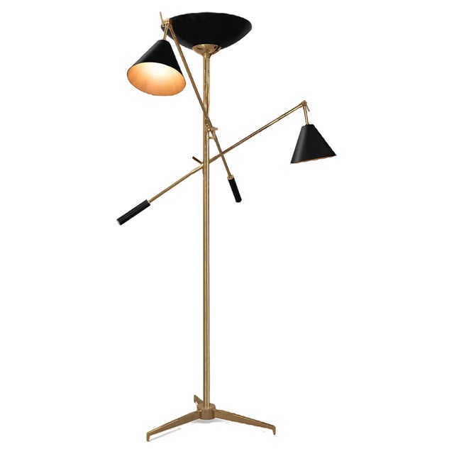 Torchiere Floor Lamp by Delightfull For Sale