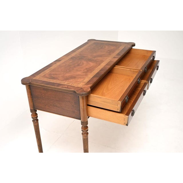 1950s Vintage Georgian Style Console Table, 1950 For Sale - Image 5 of 10