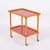 Mid-Century Italian Beech and Red Formica Two Tier Bar Cart, 1960s For Sale - Image 14 of 18