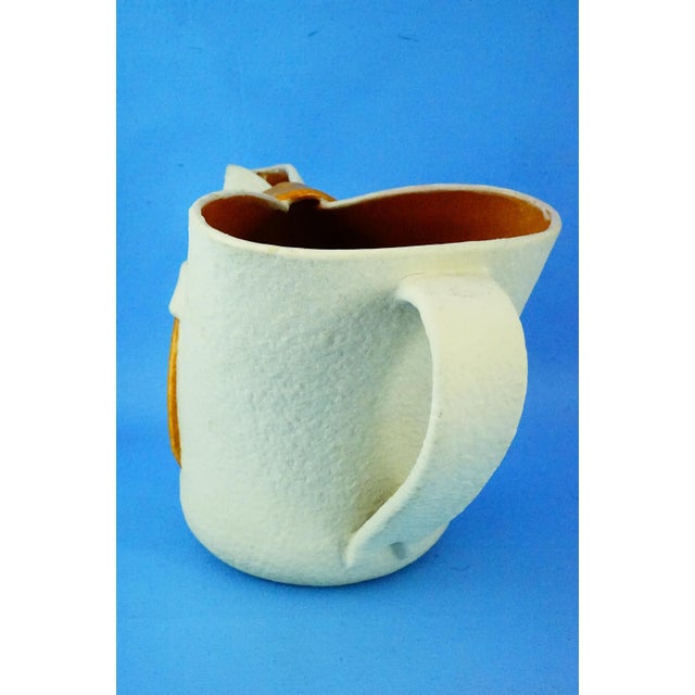Modernist Ceramic Jug Vase by Studio Umbria ARS Umbra Umbertide, 1950s For Sale - Image 6 of 18