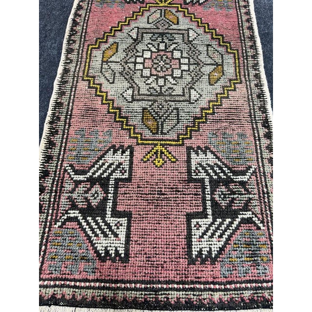 Contemporary Turkish Yastik Rug 1'9" x 3'3" For Sale - Image 3 of 5