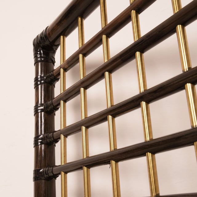 Brown Marango Bed by Alberto Smania for Smania Studio Interni, 1967 For Sale - Image 8 of 18