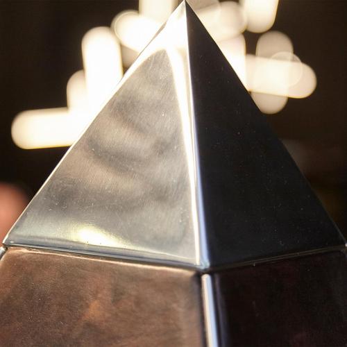 Leather Starry Pyramid by Oscar Tusquets, 2018 For Sale - Image 6 of 18
