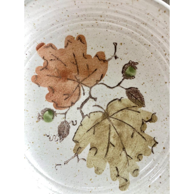 Circa 1959 Metlox PoppyTrail Woodland Gold Stoneware Coupe Bowls – Set of 7 For Sale - Image 13 of 18