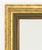 Green Painted and Giltwood Framed Mirror. Mirror plate: 35" H x 23" W; frame: 34" H x 31.5" W x 1.5" D. Provenance: From a...