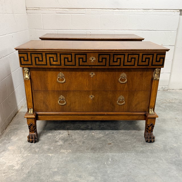 William Switzer Pair of William Switzer Empire Chests For Sale - Image 4 of 18