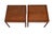 1970s 1970s Pair Mid-Century Danish Dux Teak Side Tables Parson Style For Sale - Image 5 of 9