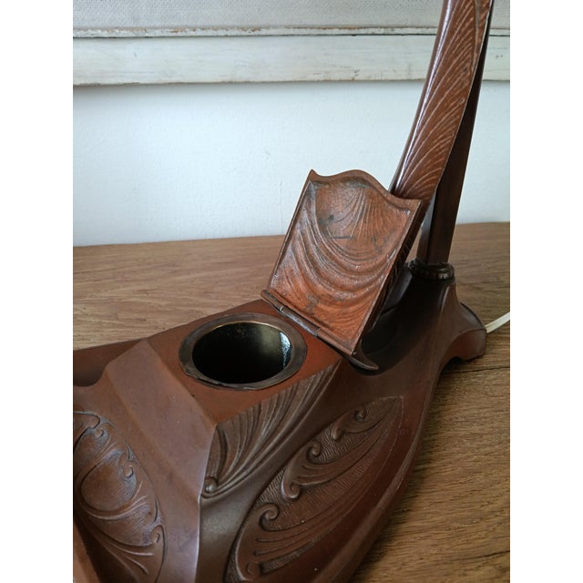 Wiener Secession Table Lamp, 1890s For Sale - Image 14 of 18