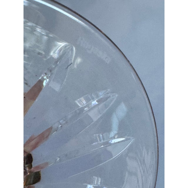 Glass Rogaska Queen Champage Coupes - Set of 7 For Sale - Image 7 of 11