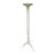 Tall Distressed Wood Claw Foot Painted Pedestal Plant Stand For Sale