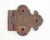 Antique Victorian 5 X 2.5 In. Cast Iron Ice Box Hinge For Sale - Image 4 of 4