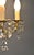 French Antique Gilt Brass and Cut Glass Chandelier, 1920s For Sale - Image 11 of 15