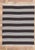 Vintage Striped Indian Kilim Rug - 04'09 X 05'11 For Sale - Image 9 of 9