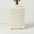 Early 20th Century Solid Carved Marble Art Deco Style Geometric Table Lamp For Sale - Image 9 of 14