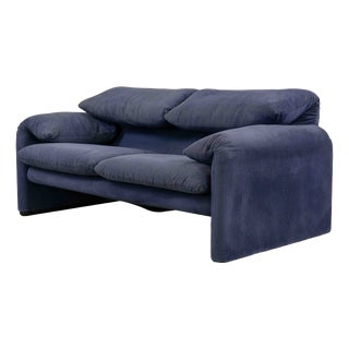 Maralunga 2-Seater Sofa by Vico Magistretti for Cassina, 2000s For Sale