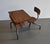 Vintage French Oak and Steel Tube Children's School Desk with Chair, 1930s For Sale - Image 9 of 9