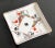 Fabulous antique 19th century Limoges porcelain hand painted playing cards pin or tip tray! Beautiful little piece, with...
