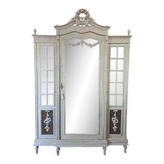 Large 18th Century French Louis XVI 3-Door Bookcases or Armoire For Sale