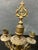 19th Century French Baroque Style Cast Brass 5-Light Candelabras - A Pair For Sale - Image 9 of 12