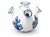Mid-Century Modern Vintage Royal Twickel Ter Steege Bv Delft 5 Finger Tulip Vase For Sale - Image 3 of 5