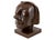 Expressionist Sculpture of Head, 20th Century, Bronze For Sale - Image 4 of 9