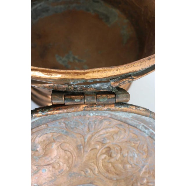 Antique Dutch Copper Pot with Lid, 1750 For Sale - Image 16 of 18