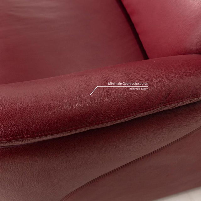 Ergoline Plus Leather Three-Seater Sofa from Willi Schillig For Sale - Image 9 of 14