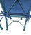 Metal 2 Vintage Pompeii Babylon Designer Side Chairs Twisted Aluminum Faux Verdigris For Sale - Image 7 of 13