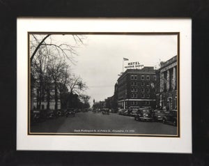 Hotel George Mason, Alexandria, Va, 1936, Framed