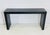 Modern Modern Cerused Black Oak Console Table in the Style of B&b Italia For Sale - Image 3 of 16