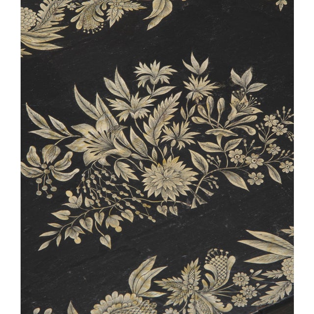 Early 19th Century Regency Penwork Occasional Tables, 1820, Set of 2 For Sale - Image 5 of 13