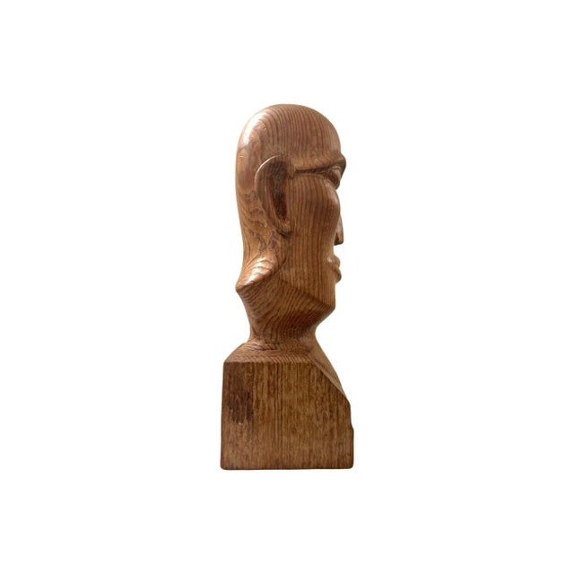 We have for your consideration a very beautiful large tiki carved head from the 1960s. Tiki head consists of solid wood...
