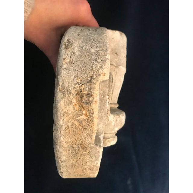 1930s Plaster Urn Wall Sculture For Sale In Chicago - Image 6 of 9