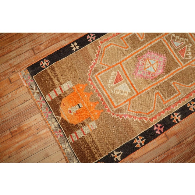 Turkish Turkish Kars Prayer Scatter Rug rug no.j3930 For Sale - Image 3 of 4